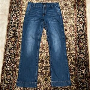 Banana Republic Jean Trousers Denim Chino Pants Size 4 / 27